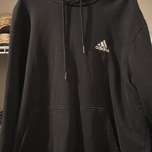 Adidas Men's Black Pullover Hoodie